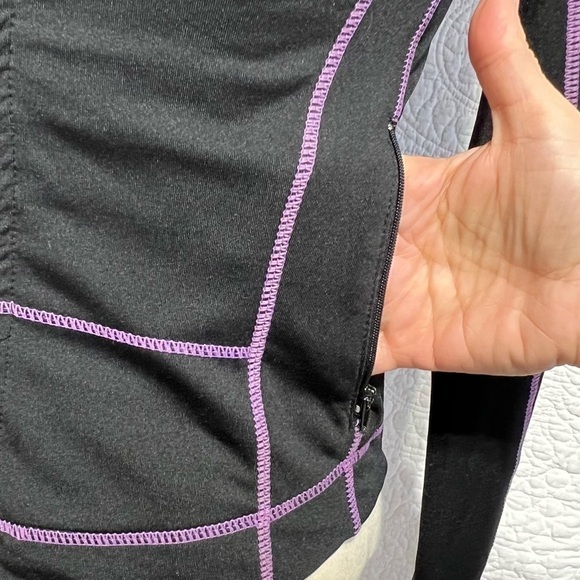 Acyoga Women's Athletic Zip Up Jacket, Size Medium - Picture 8 of 11